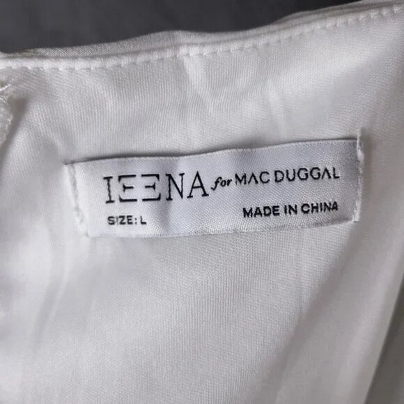 lLEENA for Mac Duggal Flowy Faux Wrap Jmpsuit - Picture 7 of 8